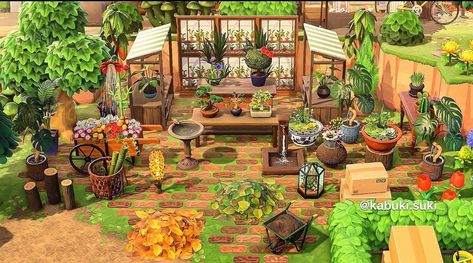 @kabuki.suki on Instagram: “Updated greenhouse!🪴🌿🌱 #animalcrossing #animalcrossingnh #animalcrossingnewhorizons #animalcrossingaesthetic #animalcrossingaddicts…” Acnh Pathways Dirt, Acnh Sidewalk, Acnh Greenhouse, Make A Greenhouse, Animale Crossing, Cottagecore Ideas, Cottagecore Animal Crossing, Greenhouse Design, Acnh Cottagecore