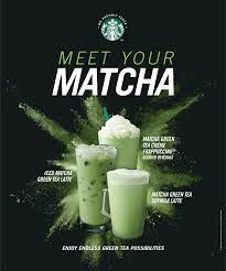 Starbucks Menu Board, Starbucks Poster, Matcha Starbucks, Starbucks Secret Menu Recipes, Starbucks Matcha, Morning Matcha, Matcha Green Tea Latte, Starbucks Menu, Matcha Drink