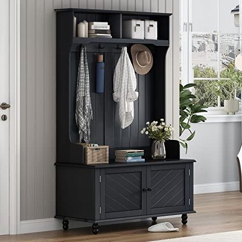 Entryway Laundry, Entryway Storage Cabinet, Entryway Hall Tree, Hall Tree With Storage, Cubby Shelves, Entryway Coat Rack, Entryway Storage, Shoe Bench, Hall Tree