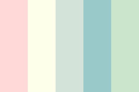 Pastel Green Pallet Color, Pastel Pink Blue Green Palette, Pastel Pink And Green Palette, Pastel Green Colour Combination, Light Colour Pallete, Light Blue Pink Green Color Palette, Mint Green And Pink Color Palette, Mint And Pink Color Palette, Soft Pink And Green Color Palette