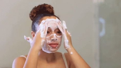 Washing Face Lisette GIF - WashingFace Lisette Luhhsetty - Discover & Share GIFs Washing Face Aesthetic Video, Washing Face Video, Face Wash Video, Videos Inspiradores, Ingrown Hair Serum, Easy Routine, Bridal Skin Care, Face Wash Brush, Hair Gif