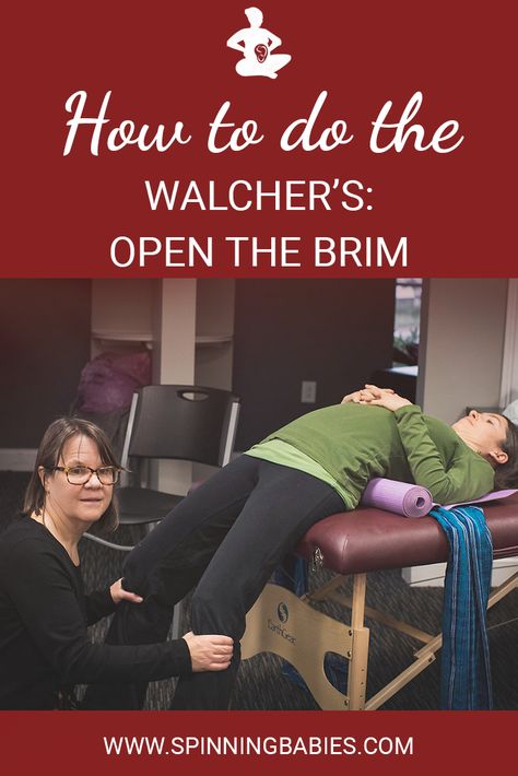 How to do the Walcher's: Open The Brim technique for labor with a highly positioned baby, not yet engaged Luna Nursery, Labor Techniques, 4th Pregnancy, 3rd Trimester Pregnancy, Labor Tips, Spinning Babies, Labor Positions, Birth Worker, Pregnancy Fitness