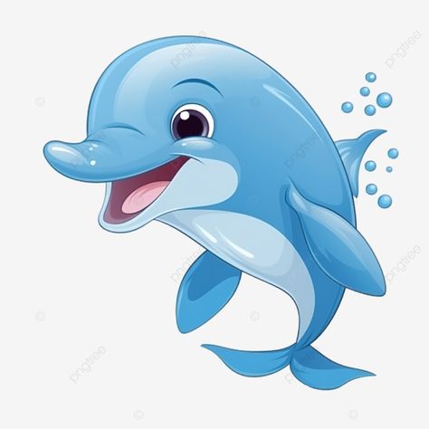 the cute dolphin Dolphin Printables Free, Dolphin Clipart, Dolphin Images, Ocean Clipart, Cartoon Dolphin, Cute Dolphin, Dove Pictures, Cartoon Bee, Kids Graduation