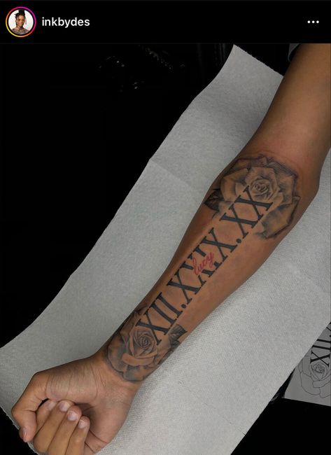 Forearm Meaningful Tattoos, Arm Sleeve Tattoos For Black Guys, Asthetic Tattoos Ideas Men Forearm, Fore Arm Tattoo Men Simple, Long Live Tattoos For Men Forearm, Rare Tattoos Men Chest, Tattos For Teens Boy, Arm Tattoo Black Man, Tat Ideas For Guys