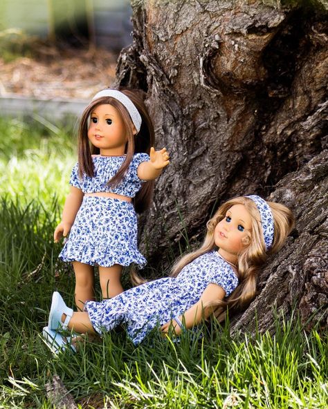 American Girl Doll Photoshoots, Jessie Cast, American Girl Doll Outfits, American Doll House, American Girl Doll Samantha, Generation Dolls, Doll Aesthetic, Our Generation Dolls, American Doll Clothes