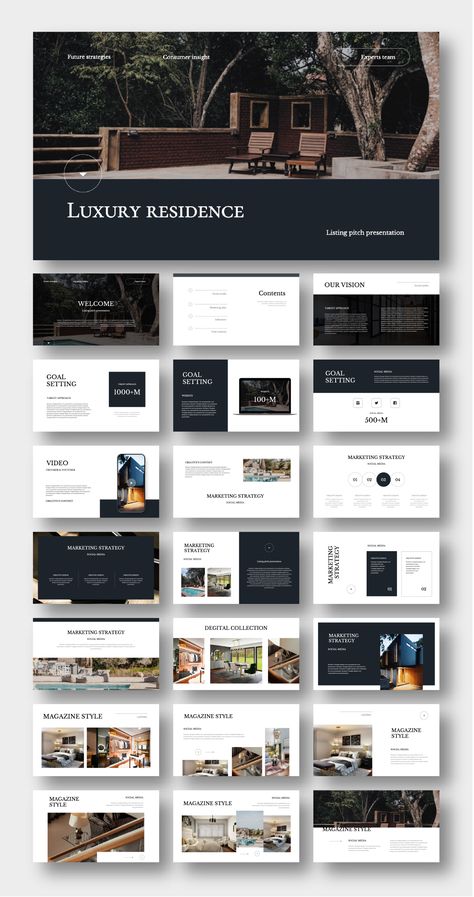 #ppttemplate #템플릿 #ppt디자인 #ppt #pitchdeck #pptx #powerpoint #피피티 #presentationtenplate #파워포인트 #presentationdesign #architectureportfolio Luxury Real Estate Brochure, Canva Presentation Template, Canva Presentation, Background Presentation, Best Presentation Templates, Presentation Background, Background For Powerpoint Presentation, Branding Portfolio, Company Portfolio