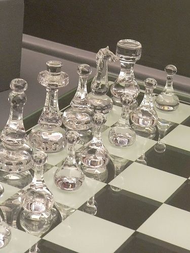 Cut Crystal Chess Set by Villeroy and Boch of France 1975 | Flickr - Photo Sharing! Aesthetic Chess, Chess Piece Aesthetic, Aesthetic Chess Set, Glass Chess Aesthetic, Queen Chess Piece Aesthetic, Crystal Chess Set, Dark Academia Chess Board, Glass Chess Set, Glass Chess