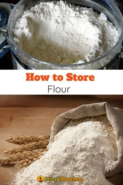 Best Way To Store Flour Long Term, Foods That Store For Years, How Much Food To Store For A Year, How To Can Flour, How To Store Flour Long Term Food Storage, Homesteading Family Josh And Carolyn, How To Store Flour Long Term, How To Store Flour, Storing Food Long Term