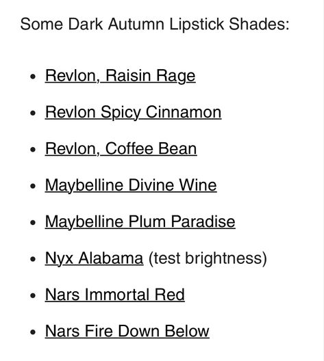 Deep Autumn Lipstick Colors, Dark Autumn Lipstick, Dark Autumn Lipstick Colors, Deep Autumn Lipstick Shades, Deep Autumn Lipstick, Dark Autumn Mac Lipstick, Deep Autumn Makeup Products, Dark Autumn Makeup, Dark Autumn Makeup Products