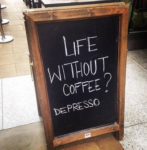 Coffee Is Life Quotes, Funny Cafe Signs, Coffee Shop A Frame Sign, Funny Coffee Shop Signs, Sayings About Coffee, Coffee And Tea Quotes, Funny Coffee Signs Chalkboard, Funny Coffee Bar Signs, Coffee Letters Aesthetic