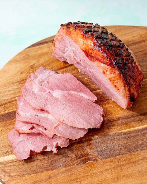 Best Gammon Joint in the Air Fryer (with glaze!) Gammon Dinner Ideas, Gammon In Airfryer, Air Fryer Gammon, How To Cook Gammon, Slow Cooker Gammon, Air Fryer Ham, Air Fryer Cake Recipes, Airfryer Recipe, Ninja Cooking System Recipes