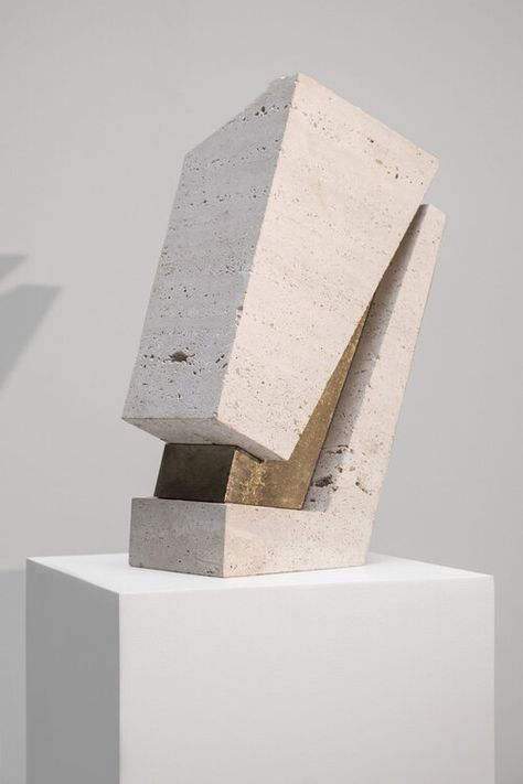 Sculptures — Unno Gallery Cubist Sculpture, Digital Gallery, Concrete Sculpture, Scrap Material, Concrete Art, Harbin, Abstract Sculpture, Latin American, Stone Carving