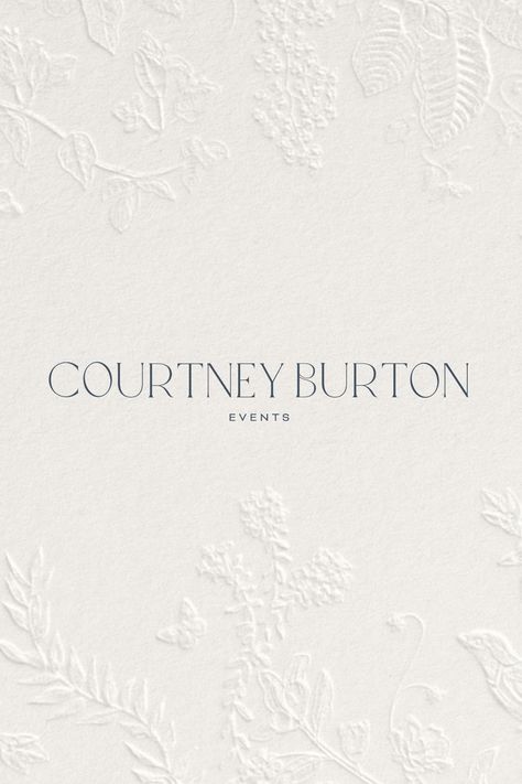 An elegant and sophisticated branding suite for a Huntsville, Alabama based wedding planner. Event Styling Logo, Aesthetic Marketing Ideas, Luxury Wedding Branding, Wedding Business Branding, Luxury Brand Guidelines, Elegant Layout Design, White And Gold Branding, Girly Branding, Wedding Branding Design