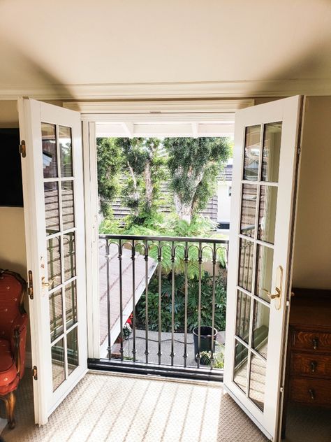 Single Retractable Screen Door Over French Doors in Irvine, California Screen In Bedroom, Balcony Door Design, Double Screen Doors, French Doors With Screens, Retractable Screens, Juliette Balcony, French Balcony, Sliding Screen Doors, Juliet Balcony