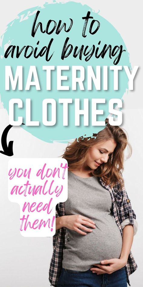 Want to save money in pregnancy? Here's how to avoid buying any maternity clothes! Diy Maternity Outfits, How To Style Maternity Clothes, Maternity Diy Clothes, Maternity Shirt Ideas, Post Maternity Outfits, How To Dress When Pregnant, Pregnancy Clothes Hacks, Bump Update Pictures, Outfits That Hide Pregnancy