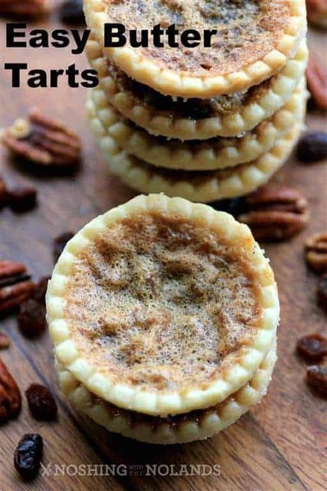 Easy Butter Tarts, Delmonico Potatoes, Thanksgiving Casseroles, Frozen Tart Shells, Brunch Casseroles, Copycat Cinnabon, Butter Tart Squares, Canadian Butter Tarts, Fruitcake Cookies