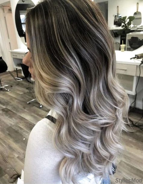 Highlights Styles, Ash Blonde Hair Balayage, Balayage Hair Ash, Rambut Brunette, Color Hairstyles, Ash Blonde Hair Colour, Ash Hair, Ash Blonde Highlights, Blonde Highlight