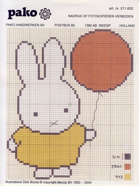 Cross Stitch Numbers, Graph Crochet, Cross Stitch For Kids, Pixel Crochet, Tapestry Crochet Patterns, Stitch Cartoon, Kawaii Crochet, Tatty Teddy, Cross Stitch Baby