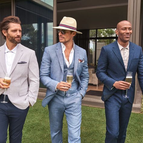 Mens Wedding Guest Outfit, Casual Wedding Suit, Wedding Guest Outfit Men, Formal Wedding Guest Attire, Wedding Guest Men, Wedding Guest Suits, Casual Chique Stijl, Beach Wedding Suits, Summer Wedding Suits