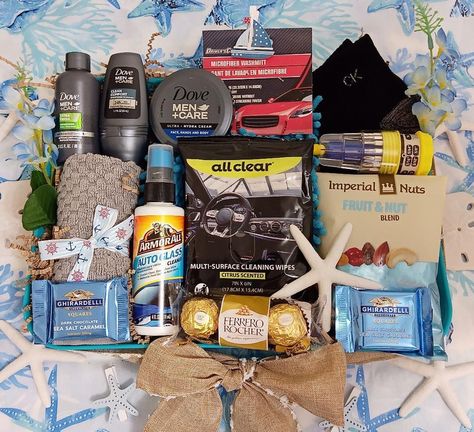 Holiday Christmas Men's Gift Basket for Him Hamper Thank - Etsy Canada Thank You Basket For Men, Ideas For Men Gifts, Self Care For Men Gifts, Mens Basket Gift Ideas, Birthday Baskets For Men, Men Baskets Gift Ideas, Christmas Basket For Him, Anniversary Basket For Him, Men’s Gift Basket Ideas