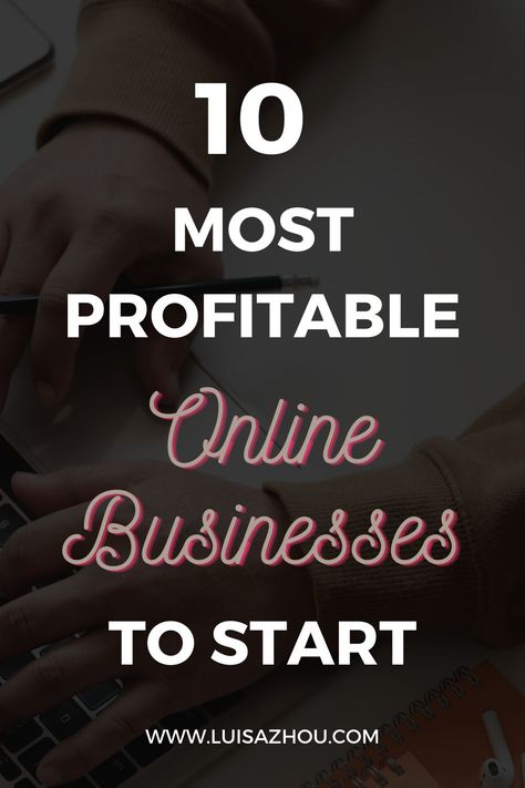 What are the TEN best online businesses to start? Here's a list of profitable online business ideas and online business tips! #onlinebusiness #startabusiness #businessideas #quityourjob #onlinebusinessideas Profitable Business Ideas, Best Business To Start, Business To Start, Party Planning Business, Online Business Plan, Family Quotes Inspirational, Online Business Tips, Business Ideas For Beginners, Business Plan Template Free