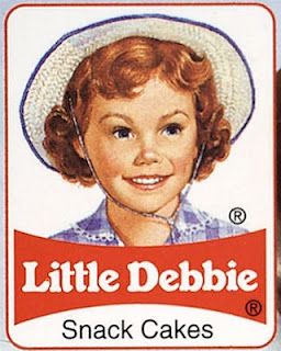 Little Debbie- I still remember the cafeteria lady with her strong Southern drawl- " u wahn uh leedle Dehhbie?" Little Debbie Costume, Lil Debbie Snacks, Lil Diabeetus, Little Debbie Snack Cakes, Lil Debbie, Nutty Buddy, Debbie Snacks, Valentines Snacks, Snack Cakes