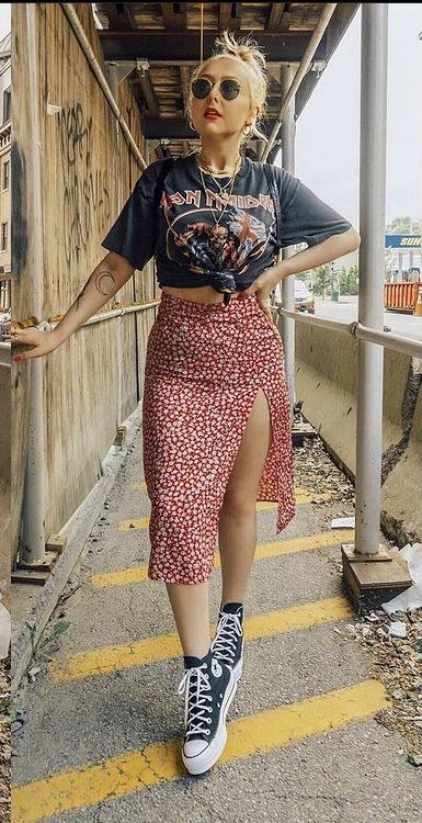 Edgy Outfits, Mode Emo, Fest Outfits, Mode Instagram, Stil Inspiration, Ținută Casual, Mode Inspiration, Looks Vintage, Festival Outfit