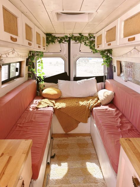 Van Life Decor, Van Asthetic, Van Life Dog, Converted Sprinter Van, Colorful Camper, Van Conversion For Family, Off Grid Camper, Converted Van, Dog Van