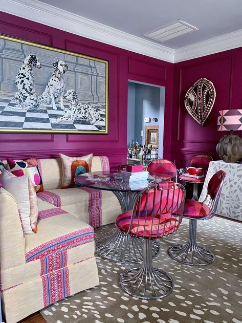 Palette Living Room, Jewel Tone Living Room, Tone Color Palette, Jewel Tone Color Palette, Pink Rooms, Color Palette Living Room, Sherwin Williams Colors, Dressing Rooms, Maximalism