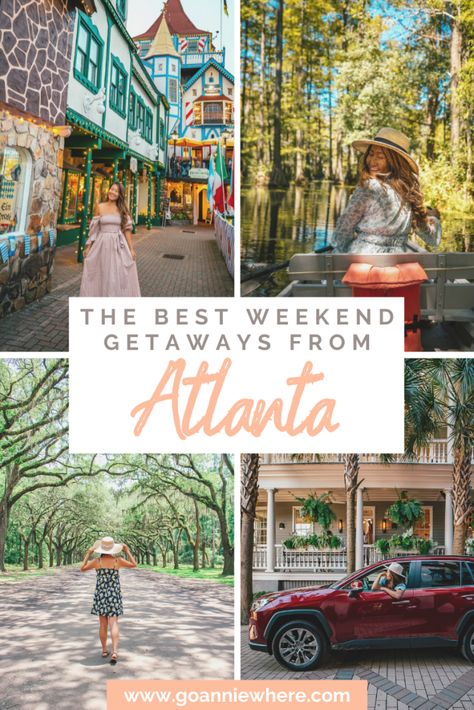 The Best Weekend Getaways from Atlanta - GoAnnieWhere Atlanta Travel Guide, Atlanta Vacation, Bucket List Travel Destinations, Weekend In Atlanta, Atlanta Travel, Bucket List Travel, Georgia Vacation, Winter Travel Destinations, Best Weekend Getaways