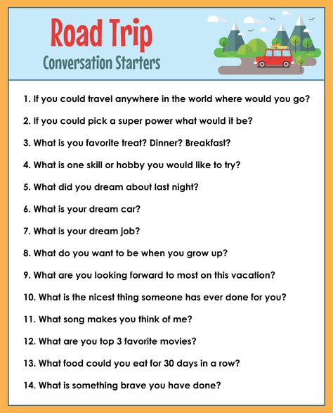 Road Trip Games For Adults, Printable Travel Games, Car Ride Games, Help With Memory, Road Trip Questions, Fun Car Games, Car Trip Games, Fun Road Trip Games, Games For Seniors