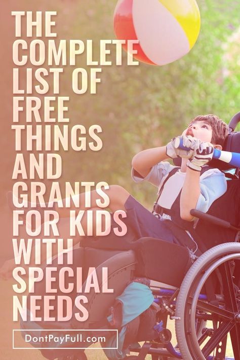 The Complete List of Free Things and Grants for Kids with Special Needs Rett Syndrome, Special Needs Resources, Special Needs Mom, Wheel Chair, Special Kids, Special Needs Kids, Free Things, Raising Kids, Child Development