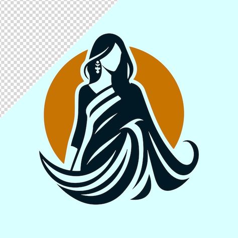 Vector womens fashion shop and beauty bu... | Premium Vector #Freepik #vector Saree Logo Design Ideas, Curvy Logo, Beauty Business Logo, Creative Titles, Ethics Quotes, Logo Design Women, Islamic Picture, Saraswati Puja, Clothing Logo Design