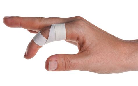 Finger Taping to Prevent Extension – Physical Sports First Aid Blog Volleyball Finger Taping, Fractured Finger, Finger Bandage, Jammed Finger, Finger Bandages, Finger Injury, Clear Tape, Two Fingers, Diy Health