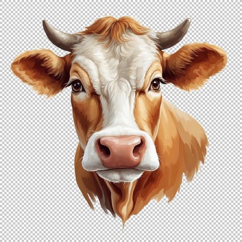 Cow Head Drawing, Watercolour Cow, Cow Icon, Cow Craft, Watercolour Drawings, Cow Logo, Cow Tattoo, Cow Drawing, Drawing Kids