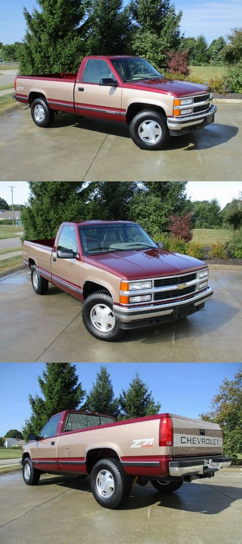 1996 Chevrolet C1500 Silverado 4×4 Z71 [only 91 miles] Silverado 4x4, Silverado Truck, Chevrolet Silverado 1500, Silverado 1500, Chevy Trucks, Chevrolet Silverado, Chevy, Transportation, Trucks