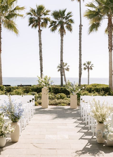 What coastal ceremony dreams are made of ✨ 🌊 Save this post now if you've been craving a seaside celebration!   Venue: @theseabird  Photo: @mayaloraphoto Florals: @longstemdisco Planning + Design: @inthedetailswed   #seabirdwedding #theseabird #theseabirdhotel #theseabirdwedding #sandiegowedding #sandiegoweddingplanner #wedding #weddingdetails #sandiegoweddingdesign Coastal Ceremony, Coastal Wedding Ceremony, California Coastal Wedding, Beach Wedding Venues California, California Coast Wedding, Dana Point Wedding, Ocean View Wedding, Oceanside California, Bird Wedding