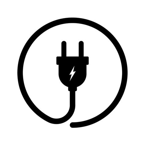 The Plug Logo, Plug Illustration, Electricity Illustration, Electric Logo Design, Plug Logo, Electrical Logo, Electricity Logo, Electric Icon, Electric Logo