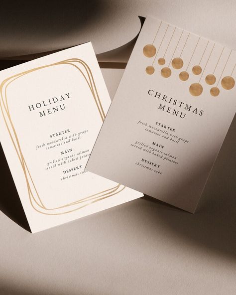 Restaurant Dinner Party, Christmas Menu Design, New Years Eve Menu, New Year Menu, Restaurant Dinner, Menu Designs, Food Tags, Food Menu Design, Holiday Menus