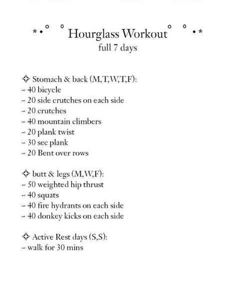 Hour Class Workout, Hour Glass Figure Workout Plan, Hourglass Workouts At Home Notes, Workouts Hourglass Shape, Teen Workout, Angel Workout, Hourglass Figure Workout, Kpop Workout, Teen Workout Plan