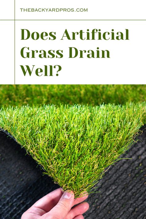 Ditch the puddles! Discover the secret to a lush, rain-friendly lawn with artificial grass. 🌧️ Explore how this innovative solution ensures your outdoor space stays green and gorgeous, even after a downpour. Say goodbye to muddy messes and hello to year-round beauty! 🌦️ #ArtificialGrass #DrainageSolutions #GreenLiving Best Grass For Dogs Backyards, Grass Alternative Backyard For Dogs, Diy Artificial Turf, Install Artificial Grass Diy, How To Lay Fake Grass Artificial Turf, How To Install Artificial Grass Lawn, Laying Artificial Grass, Artificial Grass Backyard, Turf Backyard