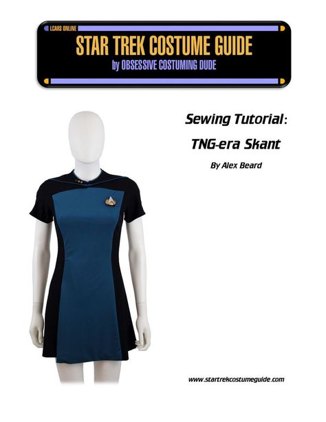 TNG skant sewing tutorial, intended for use with the Tailors Gone Wild sewing patterns Star Trek Dress, Starfleet Officer, Starfleet Uniform, Star Trek Costumes, Star Trek Costume, Star Trek Uniforms, Costume Guide, Star Trek Cosplay, Cosplay Tutorial