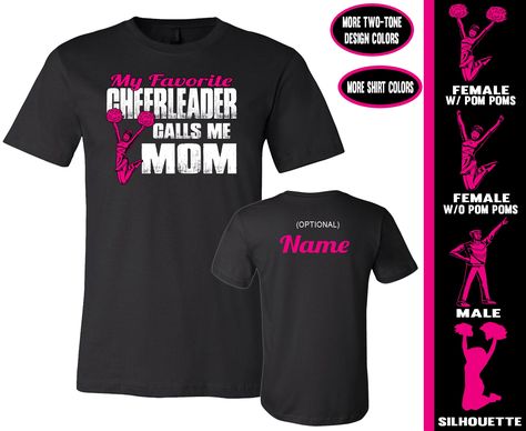 Cheer Mom Shirts Cheerleading Mom Shirts, Cheerleading Mom, Nana T Shirts, Gigi Shirts, Cheer Mom Shirts, Aunt Shirt, Aunt T Shirts, Nana Shirts, Shirts Cute