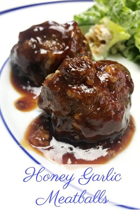 Honey Garlic Meatballs – A Family Favorite Recipe! #familydinner #meatballs #dinner #yummy Rhubarb Marmalade, Meatballs Dinner, Honey Garlic Meatballs, Garlic Meatballs, Dinner Yummy, Honey And Soy Sauce, Minced Meat, Dinner Appetizers, Super Easy Recipes