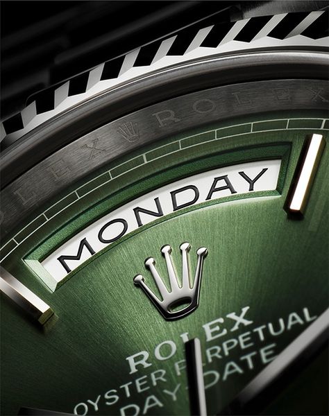 The symmetry of prestige. The arc-shaped day window on the dial follows the line of the fluted bezel and echoes the semi-circular links of the President bracelet. #Rolex #DayDate #Perpetual Rolex Watches Wallpaper, Rolex Hd Wallpaper, Rolex Wallpapers Iphone, Rich Lifestyle Wallpaper, Rolex Wallpapers, Rolex Poster, Inspirational Wallpaper, Luxury Lifestyle Couple, Stylish Watches Men