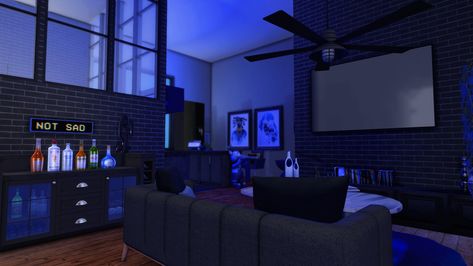 MR TIK TOK APARTMENT 2.0 (RE-UPLOAD) | Patreon Male Apartment Sims 4, Sims 4 Urban Apartment Cc, Sims 4 Male Apartment Cc, Sims 4 Male House, Sims 4 Male Apartment, Sims 4 Apartment Cc Download, Sims 4 Bachelor Pad, Sims 4 Gaming Room, Sims 4 Cc Homes