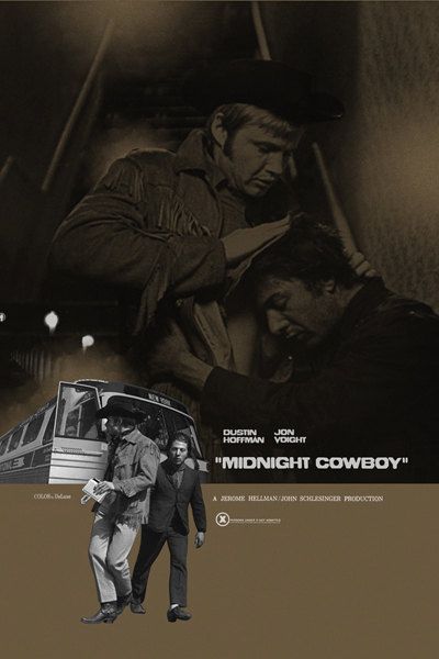 Midnight Cowboy Poster, Cowboy Alternative, John Voight, Cowboy Poster, Oscar Movies, Style Movie, Cowboy Posters, Midnight Cowboy, American Dollar