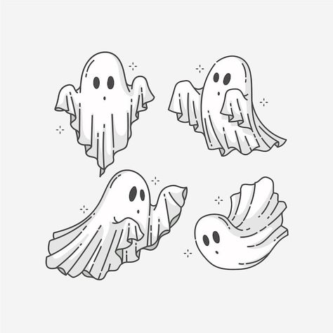 Cricut, Halloween, Hand Drawn, Design, Vector Hand, Halloween Ghost, Halloween Ghosts, Cricut Design, Ghost