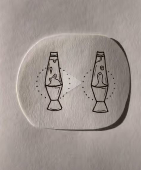 Lava Lamp Tattoo, Mini Lava Lamp, Lamp Tattoo, Sister Tattoos, Lava Lamp, Small Tattoos, Geometric Tattoo, Tattoos, Quick Saves