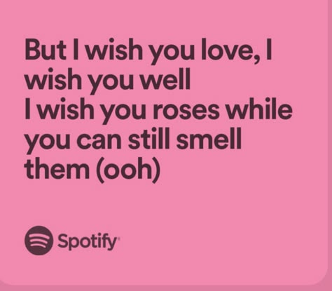 Lyrics from the song I wish you roses by Kali Uchis, shown on a pink background. Wish You Roses Kali Uchis, I Wish U Roses Kali Uchis, I Wish You Roses, I Wish You Roses Kali Uchis Lyrics, I Wish You Roses Kali Uchis Wallpaper, Can I Call You Rose, I Wish You Roses Kali Uchis, Roses Kali Uchis, Kali Uchis Quotes